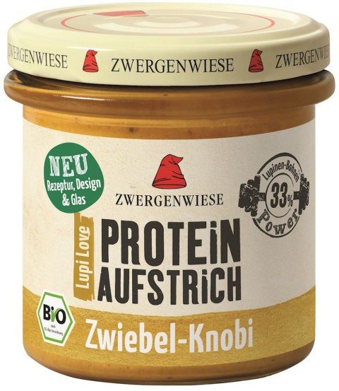 PASTA PROTEINOWA Z CEBULĄ I CZOSNKIEM BEZGLUTENOWA BIO 135 g - ZWERGENWIESE ZWERGENWIESE (pasty, musy, sosy)