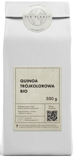 QUINOA TRÓJKOLOROWA BIO 500 g - THE PLANET THE PLANET (Zakupy przyjazne Ziemi)