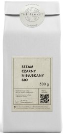 SEZAM CZARNY NIEŁUSKANY BIO 500 g - THE PLANET THE PLANET (Zakupy przyjazne Ziemi)