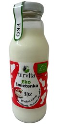 ŚMIETANKA 30 % BIO 300 ml - TURVITA TURVITA (nabiał z mleka krowiego)