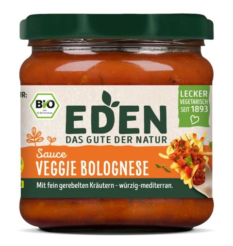 SOS WEGAŃSKI BOLOGNESE BIO 375 g - EDEN EDEN (sosy, dania wegańskie)