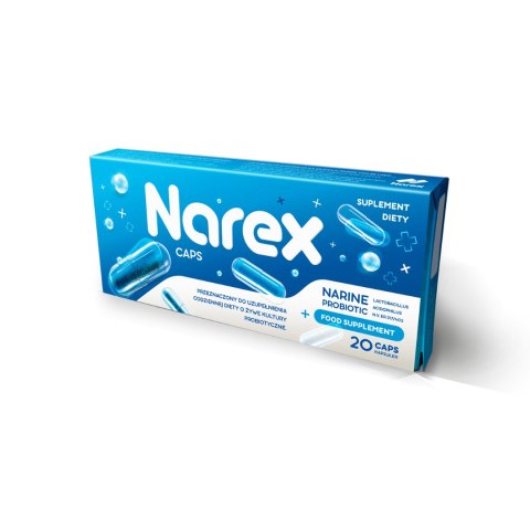 PROBIOTYK NARINE 20 KAPSUŁEK - NAREX NAREX (probiotyki)