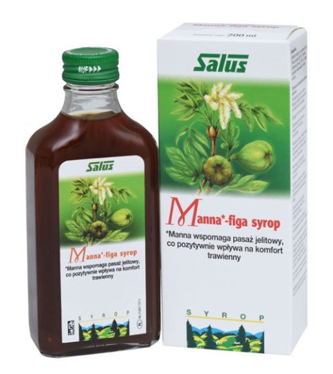 SYROP JESION MANNOWY - FIGA BEZGLUTENOWY 200 ml - SALUS SALUS (soki)