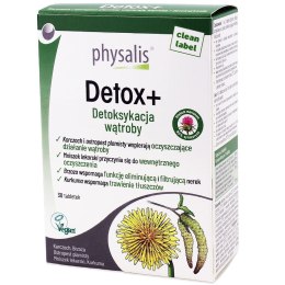 TABLETKI NA DETOKSYKACJĘ WĄTROBY 30 szt. - PHYSALIS PHYSALIS (olejki eteryczne, suplementy)