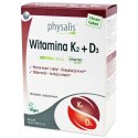 WITAMINA K2 + D3 60 TABLETEK PODJĘZYKOWYCH - PHYSALIS PHYSALIS (olejki eteryczne, suplementy)