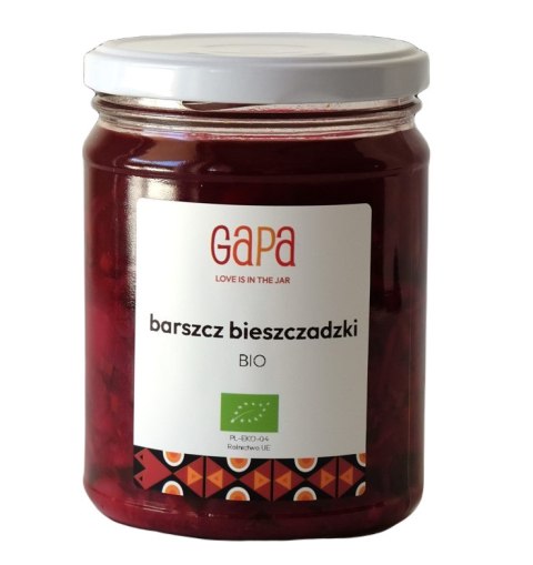 BARSZCZ CZERWONY BIESZCZADZKI BIO 450 g - GAPA GAPA (zupy)