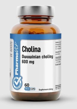 CHOLINA (600 mg) BEZGLUTENOWA 60 KAPSUŁEK - PHARMOVIT (CLEAN LABEL) PHARMOVIT (suplementy diety)