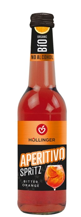 DRINK MUSUJĄCY BEZALKOHOLOWY APERITIVO SPRITZ BIO 330 ml - HOLLINGER HOLLINGER (soki, nektary, napoje, syropy)