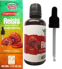 EKSTRAKT Z GRZYBÓW REISHI 50 ml - ROYAL BRAND ROYAL BRAND (aromaty)