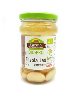 FASOLA JAŚ GOTOWANA BEZGLUTENOWA BIO 300 g (175 g) (SŁOIK) - FARMA ŚWIĘTOKRZYSKA FARMA ŚWIĘTOKRZYSKA (przetwory)