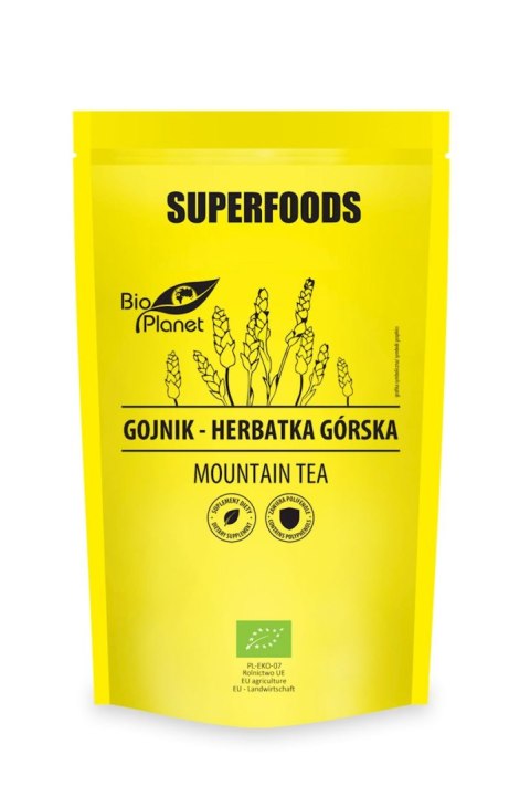 GOJNIK (HERBATKA GÓRSKA) BIO 30 g - BIO PLANET SUPERFOODS BIO PLANET - seria SUPERFOODS