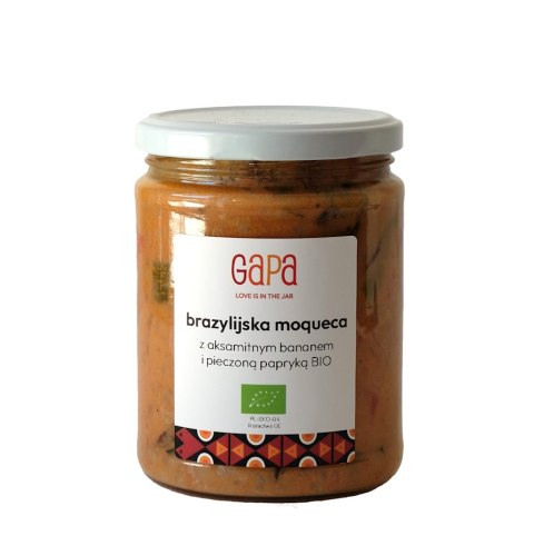 GULASZ Z PIECZONĄ PAPRYKĄ I BANANEM BRAZYLIJSKI BIO 450 g - GAPA GAPA (zupy)