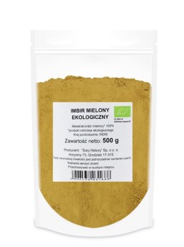 IMBIR MIELONY BIO 500 g - HORECA (DARY NATURY) HORECA BIO - pozostałe