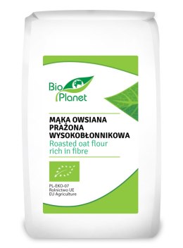 MĄKA OWSIANA PRAŻONA WYSOKOBŁONNIKOWA BIO 300 g - BIO PLANET BIO PLANET - seria MĄKI I SKROBIE