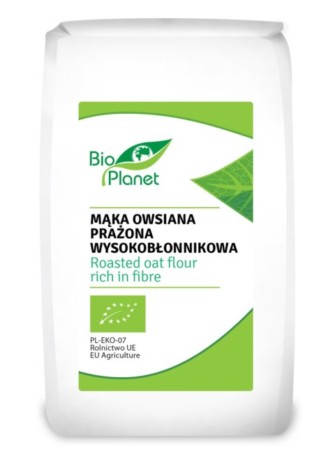 MĄKA OWSIANA PRAŻONA WYSOKOBŁONNIKOWA BIO 300 g - BIO PLANET BIO PLANET - seria MĄKI I SKROBIE