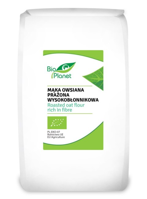 MĄKA OWSIANA PRAŻONA WYSOKOBŁONNIKOWA BIO 700 g - BIO PLANET BIO PLANET - seria MĄKI I SKROBIE