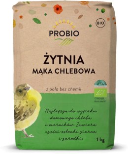 MĄKA ŻYTNIA TYP 720 CHLEBOWA BIO 1 kg - PROBIO PROBIO (mieszanki do wypieków, mąki)