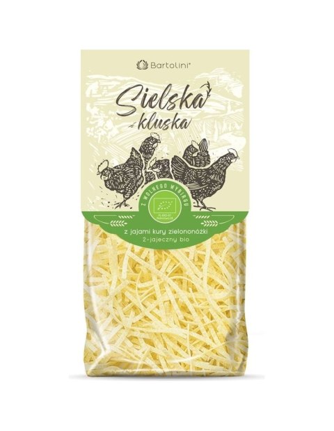 MAKARON (Z JAJAMI KURY ZIELONONÓŻKI) KRAJANKA BIO 250 g - BARTOLINI (SIELSKA KLUSKA) BARTOLINI (makarony)