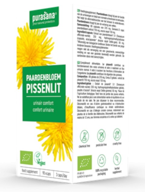 MNISZEK LEKARSKI EKSTRAKT BIO (250 mg) 90 KAPSUŁEK - PURASANA PURASANA (suplementy diety)