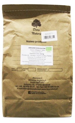 OREGANO BIO 500 g - HORECA (DARY NATURY) HORECA BIO - pozostałe