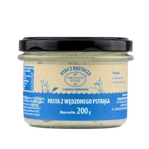 PASTA Z WĘDZONEGO PSTRĄGA 200 g - SMOLIN FISH (NA ZAMÓWIENIE) SMOLIN FISH (ryby świeże)