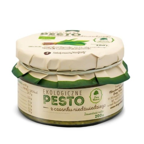 PESTO Z CZOSNKU NIEDŹWIEDZIEGO BIO 200 g - DARY NATURY DARY NATURY - inne