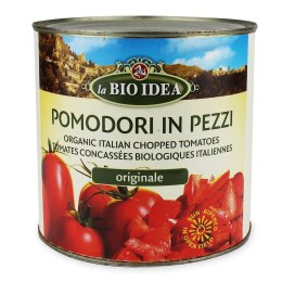 POMIDORY KROJONE BEZ SKÓRY BIO 2,5 kg - HORECA HORECA BIO - pozostałe