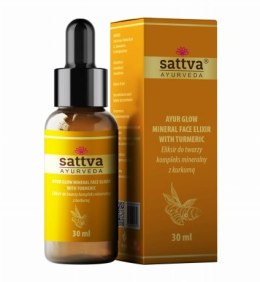 SERUM ELIKSIR DO TWARZY KOMPLEKS MINERALNY Z KURKUMĄ 30 ml - SATTVA (AYURVEDA) SATTVA (kosmetyki ajurwedyjskie, kadzidełka)