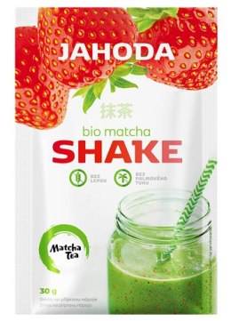 SHAKE Z MATCHĄ I TRUSKAWKAMI BEZGLUTENOWY BIO 30 g - AMYLON AMYLON (budynie, galaretki,kisiele,cukry, skrobie