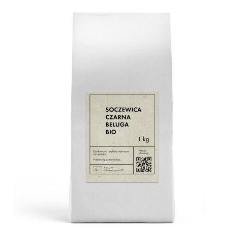 SOCZEWICA CZARNA BELUGA BIO 1 kg - THE PLANET THE PLANET (Zakupy przyjazne Ziemi)