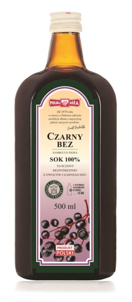 SOK Z CZARNEGO BZU NFC 500 ml - POLSKA RÓŻA POLSKA RÓŻA (soki owocowe, syropy, shoty)