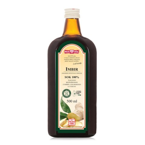 SOK Z IMBIRU I CYTRYNY NFC 500 ml - POLSKA RÓŻA POLSKA RÓŻA (soki owocowe, syropy, shoty)