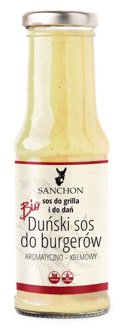 SOS DUŃSKI DO BURGERÓW BEZGLUTENOWY BIO 210 ml - SANCHON SANCHON (sosy, przyprawy w płynie)