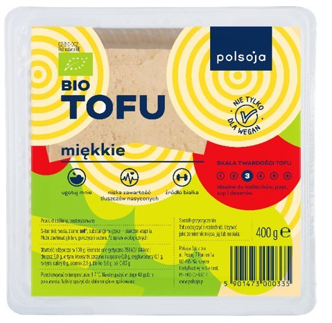 TOFU NATURALNE MIĘKKIE BIO 400 g - WELL WELL WELL WELL (tofu, wędliny, pasty)