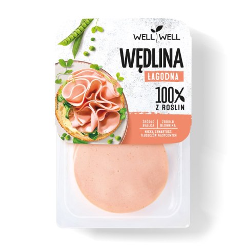 WĘDLINA ROŚLINNA ŁAGODNA 100 g - WELL WELL WELL WELL (tofu, wędliny, pasty)