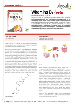 WITAMINA D3 FORTE 100 KAPSUŁEK - PHYSALIS PHYSALIS (olejki eteryczne, suplementy)