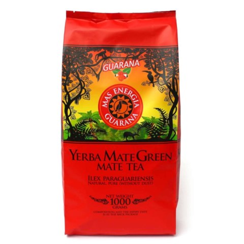 YERBA MATE GREEN MAS ENERGIA GUARANA 1 kg - YERBA MATE GREEN YERBA MATE GREEN (yerba mate)