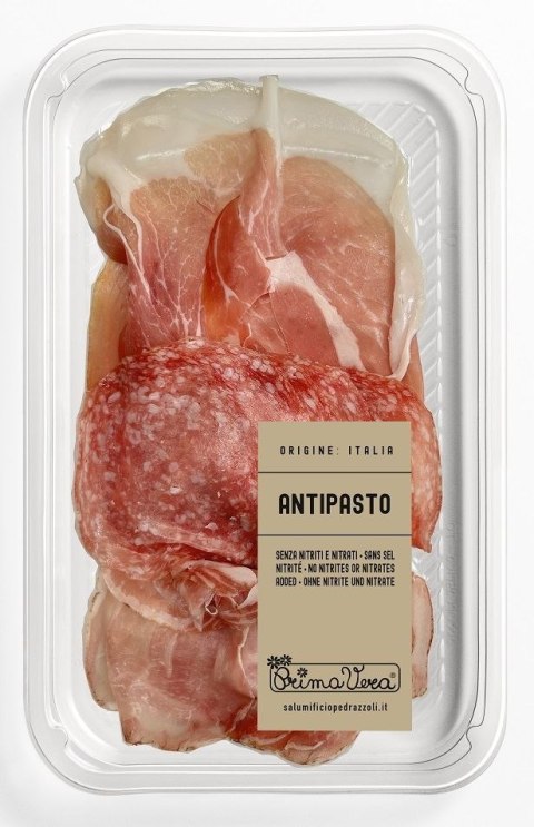 ANTIPASTI TRIO: SALAMI MILANO, POLĘDWICA LONZINO, SZYNKA PROSCIUTTO CRUDO BIO BEZGLUTENOWE BIO 90 g - PRIMAVERA PRIMAVERA (wędliny)