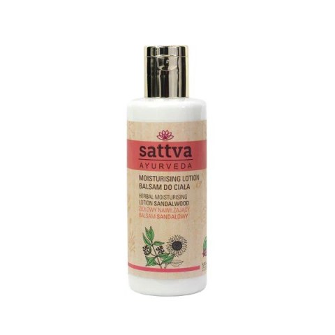 BALSAM DO CIAŁA NAWILŻAJĄCY DRZEWO SANDAŁOWE 210 ml - SATTVA (AYURVEDA) SATTVA (kosmetyki ajurwedyjskie, kadzidełka)