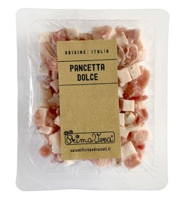 BOCZEK SUROWY (PANCETTA) KOSTKA BEZGLUTENOWY BIO 100 g - PRIMAVERA PRIMAVERA (wędliny)