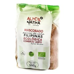 CUKIER TRZCINOWY MASCOBADO BEZGLUTENOWY BIO 500 g - ALTERNATIVA3 ALTERNATIVA3 (kawy, lizaki, cukier, kakao)