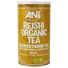 HERBATKA ROKITNIKOWA Z REISHI, LION'S MANE I CORDYCEPS BIO 70 g - ANI ANI (kawy)