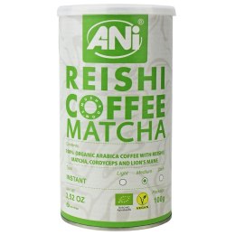 KAWA ROZPUSZCZALNA ARABICA Z REISHI I MATCHĄ BIO 100 g - ANI ANI (kawy)