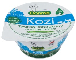 KOZI TWARÓG KANAPKOWY ZE SZCZYPIORKIEM 150 g - DANMIS DANMIS (nabiał z mleka koziego)