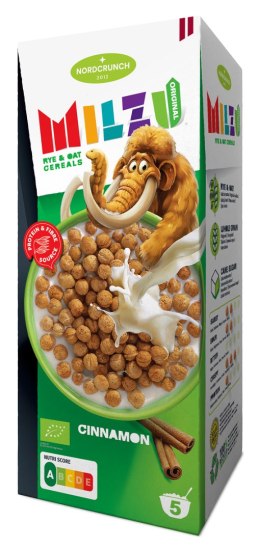 KULKI PROTEINOWE CYNAMONOWE BIO 150 g - NORDCRUNCH (MILZU) NORDCRUNCH (chrupki, produkty śniadaniowe)
