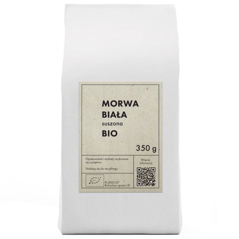 MORWA BIAŁA SUSZONA BIO 350 g - THE PLANET THE PLANET (Zakupy przyjazne Ziemi)