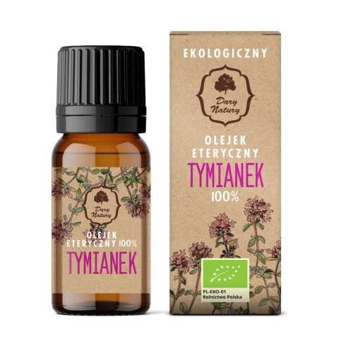 OLEJEK ETERYCZNY TYMIANEK BIO 10 ml - DARY NATURY DARY NATURY - non food