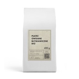 PŁATKI OWSIANE BŁYSKAWICZNE BIO 400 g - THE PLANET THE PLANET (Zakupy przyjazne Ziemi)