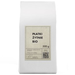 PŁATKI ŻYTNIE BIO 500 g - THE PLANET THE PLANET (Zakupy przyjazne Ziemi)