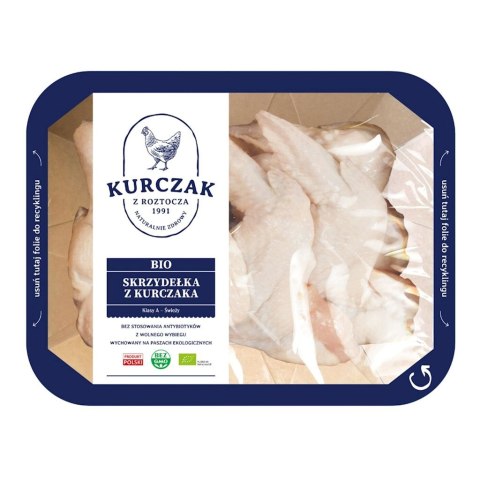 SKRZYDEŁKA Z KURCZAKA BIO (około 0,40 kg) - KURCZAK Z ROZTOCZA (NA ZAMÓWIENIE) KURCZAK Z ROZTOCZA (świeże kurczaki)